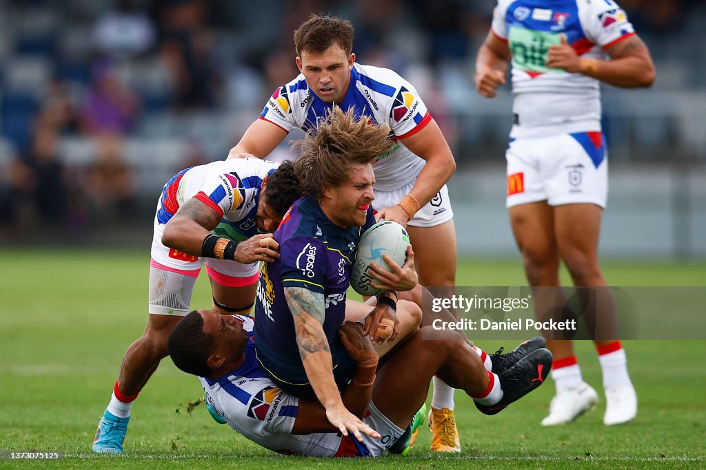 NRL Trial Match - Storm v Knights