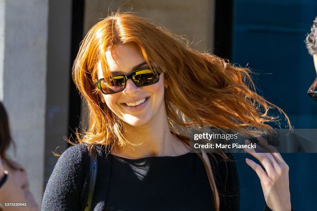 Celebrity Sightings In Paris - February 27th, 2022