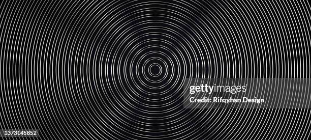 abstract silver and black circle background - silver ring stock illustrations