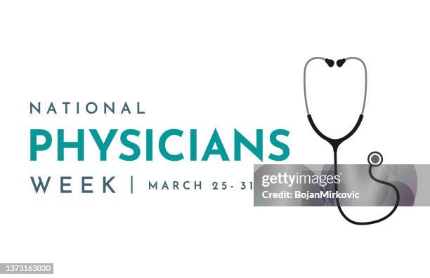 illustrations, cliparts, dessins animés et icônes de carte de la semaine nationale des médecins en mars. vecteur - haut lieu touristique national