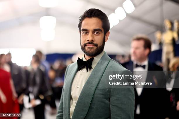 Sacha Dhawan attends the 28th Screen Actors Guild Awards at Barker Hangar on February 27, 2022 in Santa Monica, California. 1184550