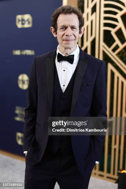 Adam Godley attends the 28th Screen Actors Guild Awards at Barker Hangar on February 27, 2022 in Santa Monica, California. 1184596