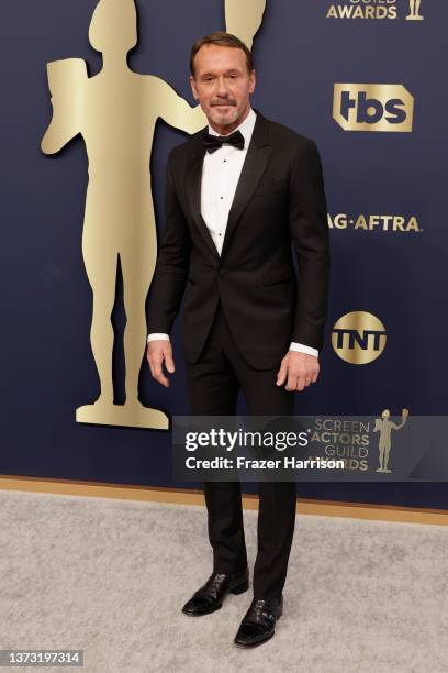 Tim McGraw attends the 28th Annual Screen Actors Guild Awards at Barker Hangar on February 27, 2022 in Santa Monica, California.