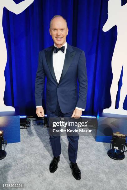 Michael Keaton attends the 28th Screen Actors Guild Awards at Barker Hangar on February 27, 2022 in Santa Monica, California. 1184573