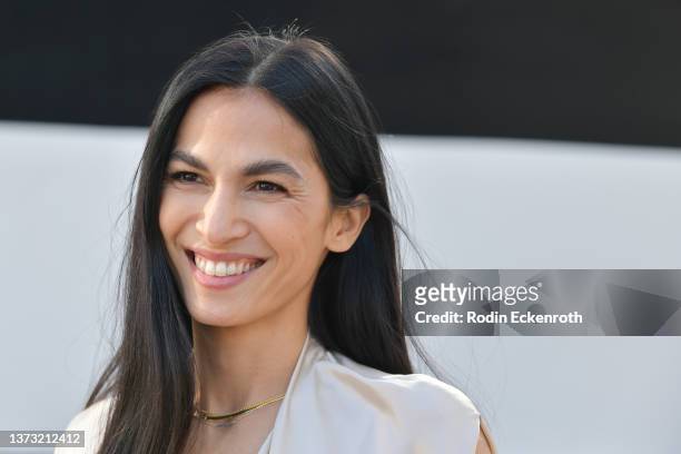 Elodie Yung attends "The Cleaning Lady" Miranda Kwok Birthday Boat Bash at FantaSea Dock - Dandeana Yacht on February 27, 2022 in Marina del Rey,...