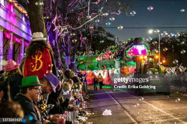 The 2022 Krewe of Bacchus parade takes place on February 27, 2022 in New Orleans, Louisiana. 2021 Mardi Gras activities were cancelled in an effort...