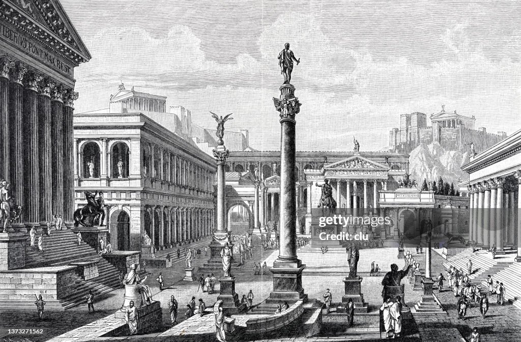 Roman Forum, reconstruction