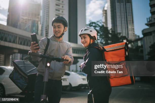 Chinese Delivery Riders 3,124 Asian Delivery Rider Stock Photos, High-Res Pictures, and Images ...