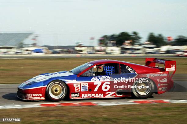 February 6, 1994: At Daytona International Speedway, this Nissan 300ZX owned by Clayton Cunningham, won the Rolex 24 at Daytona. Co-drivers Scott...