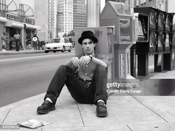 American singer-songwriter Jeff Buckley , Atlanta, Georgia, USA, August 1994.