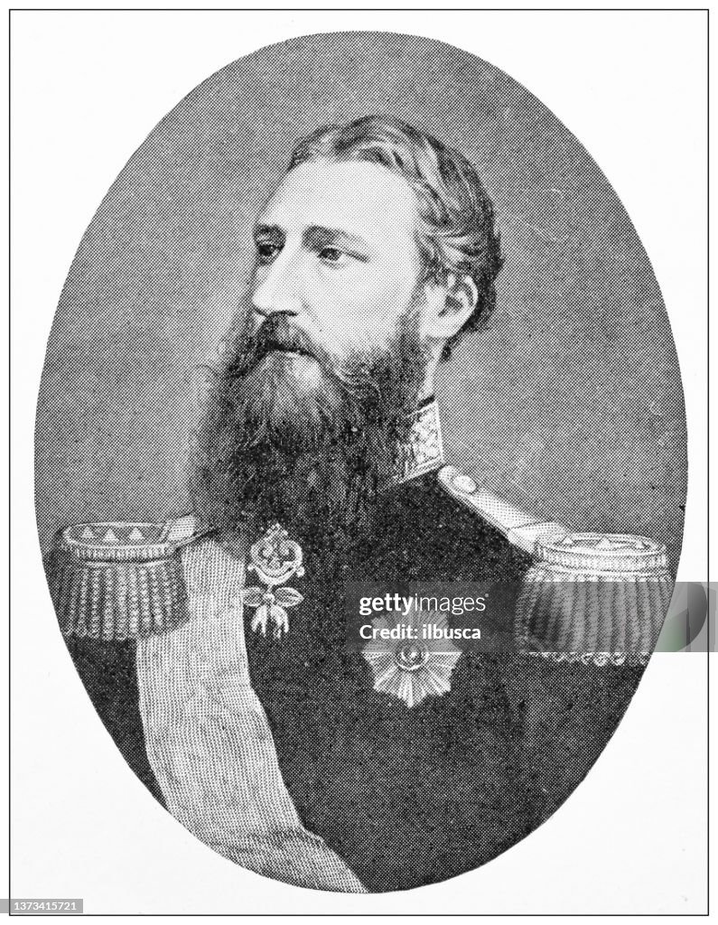 Antique travel photographs of Belgium: King Leopold