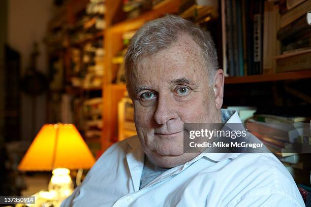 Author Edmund White is photographed for The Observer Newspaper on October 25, 2011 in New York City.