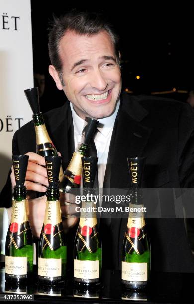 Actor Jean Dujardin attends the London Film Critics' Circle Awards 2012 at BFI Southbank on January 19, 2012 in London, England.
