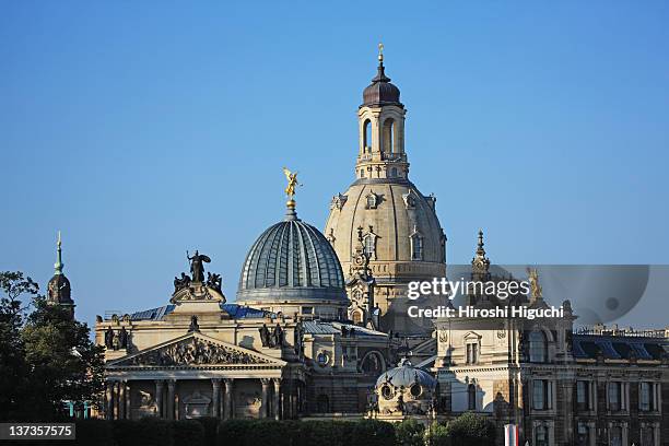 germany, dresden, frauenkirche - dresden frauenkirche stock pictures, royalty-free photos & images