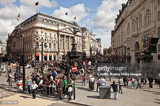 london, piccadilly circus - piccadilly circus stock pictures, royalty-free photos & images