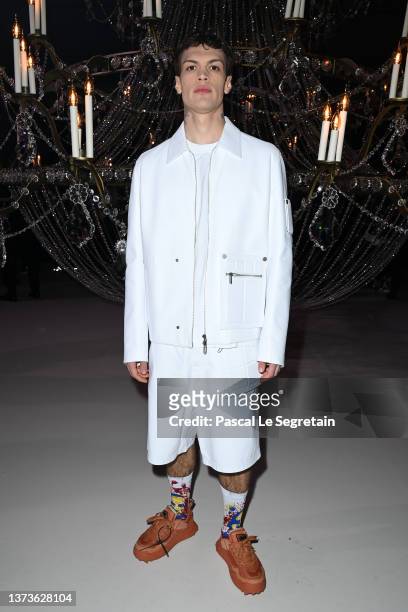 Blanco attends the Off-White Womenswear Fall/Winter 2022/2023 show as part of Paris Fashion Week on February 28, 2022 in Paris, France.