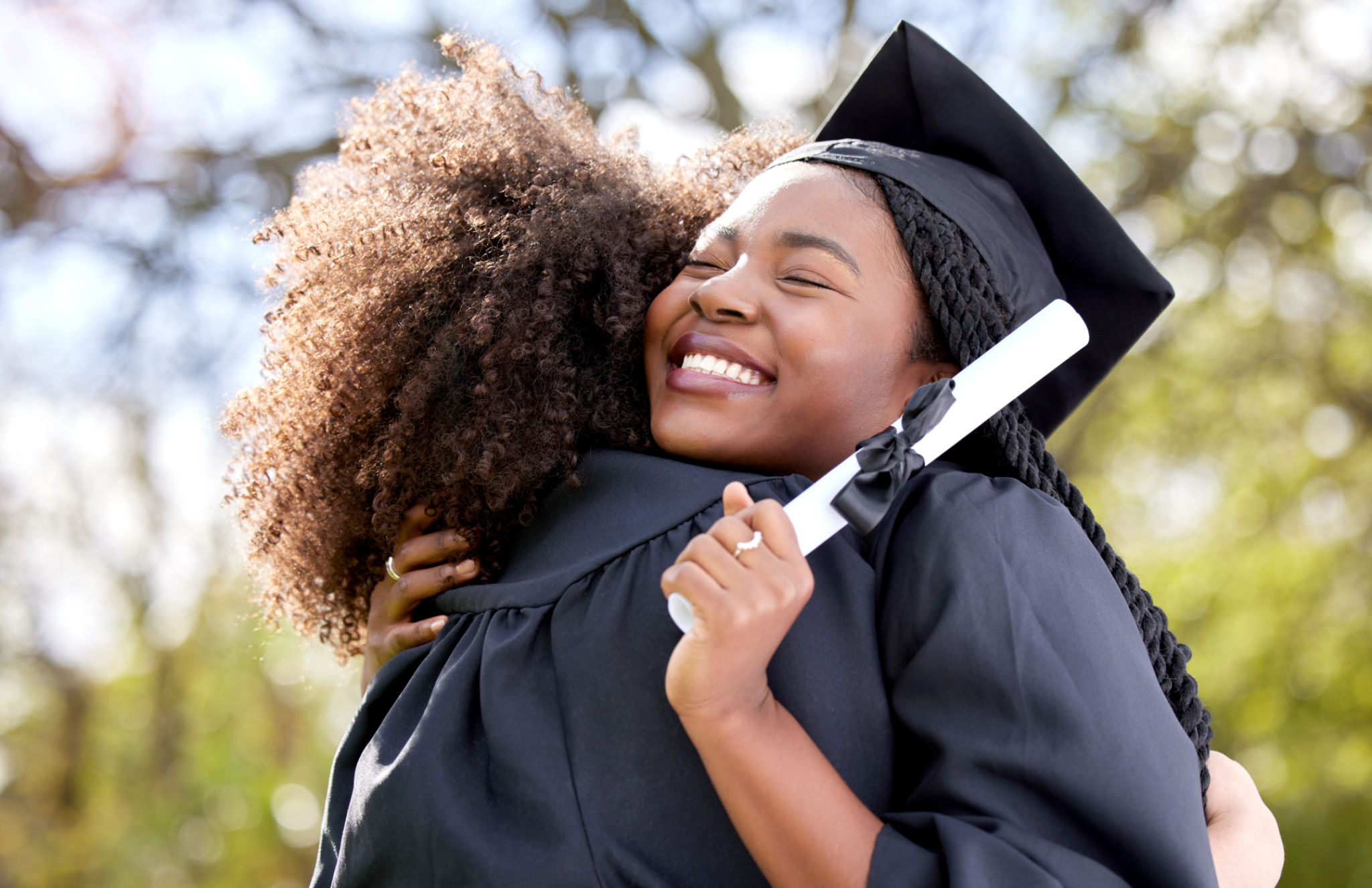 happy students graduation