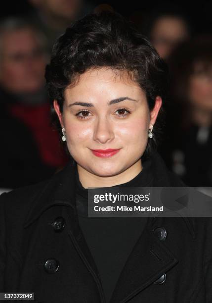 Yasmin Paige attends the London Film Critics' Circle Awards at BFI Southbank on January 19, 2012 in London, England.