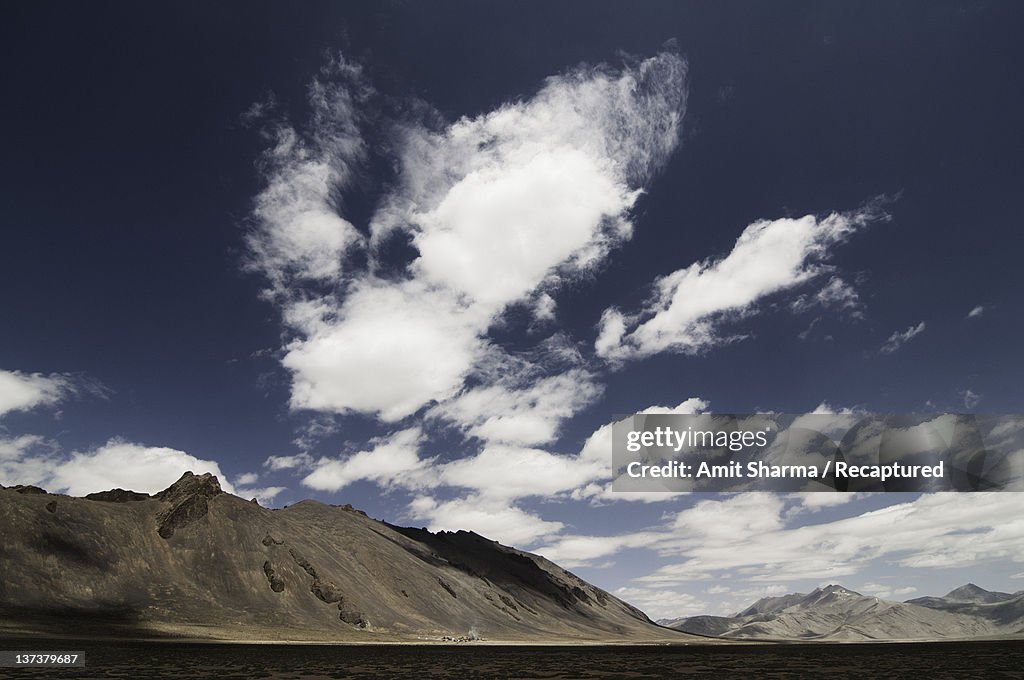 Clouds over Himalayas