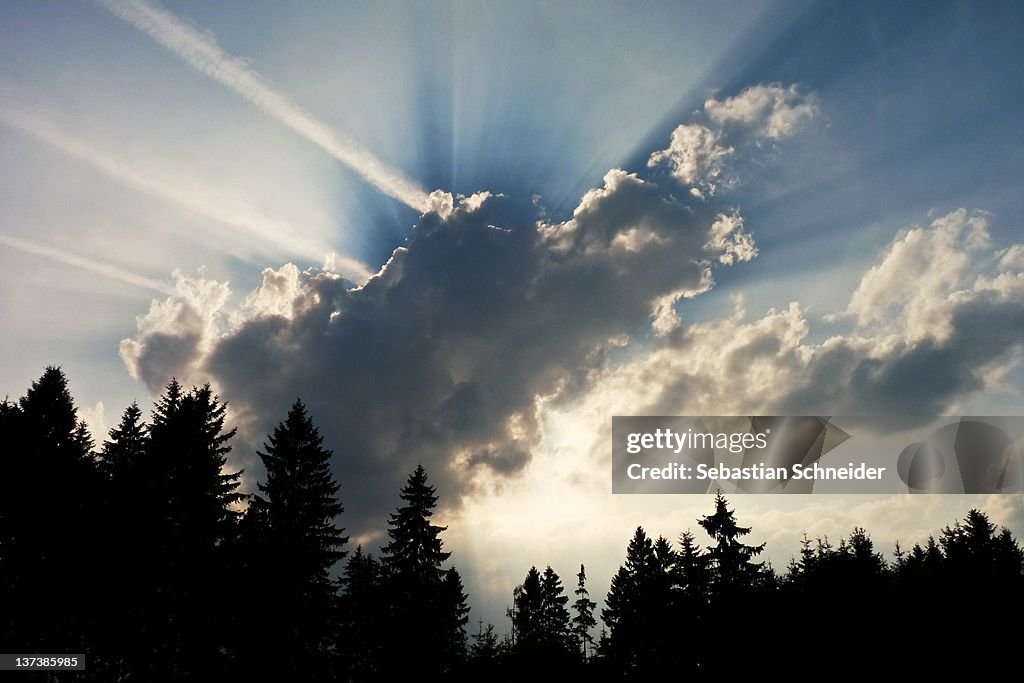 Dramatic clouds