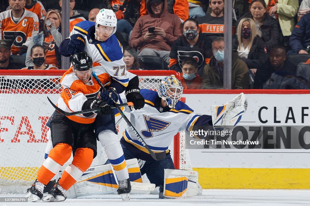 St Louis Blues v Philadelphia Flyers