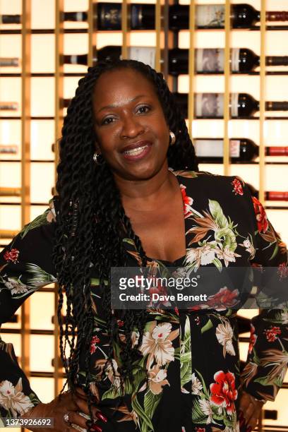 Angie Greaves attends an exclusive preview dinner celebrating the launch of the May Fair Kitchen's new Japanese Izakaya and Italian restaurant...