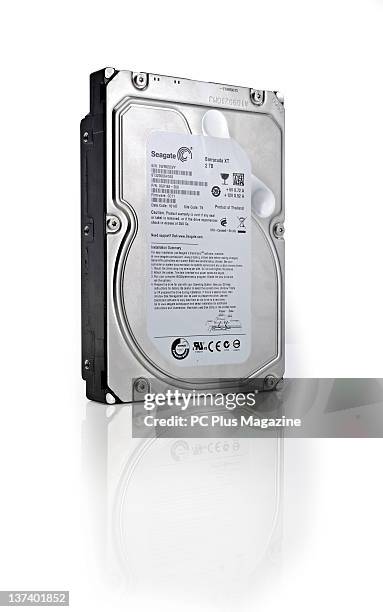 Seagate Barracuda XT 2TB hard drive, session for PC Plus Magazine taken on January 19, 2011.