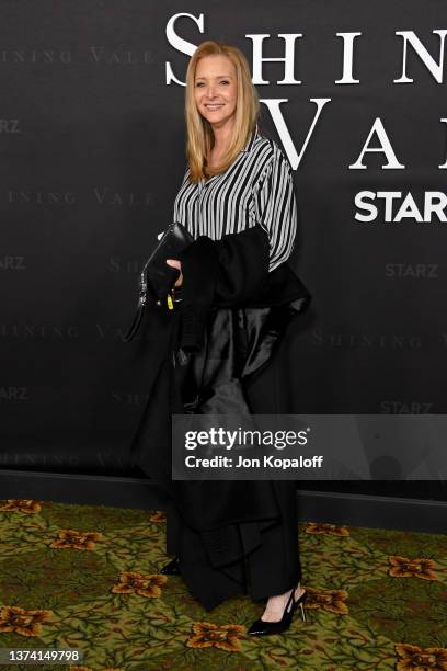 Lisa Kudrow attends the Premiere of STARZ "Shining Vale" at TCL Chinese Theatre on February 28, 2022 in Hollywood, California.