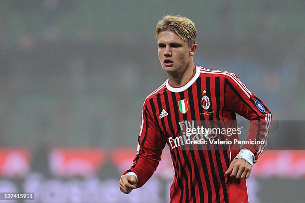 Alexandr Merkel 44 Milan V Novara Calcio Tim Cup Stock Photos, High-Res Pictures, and ...