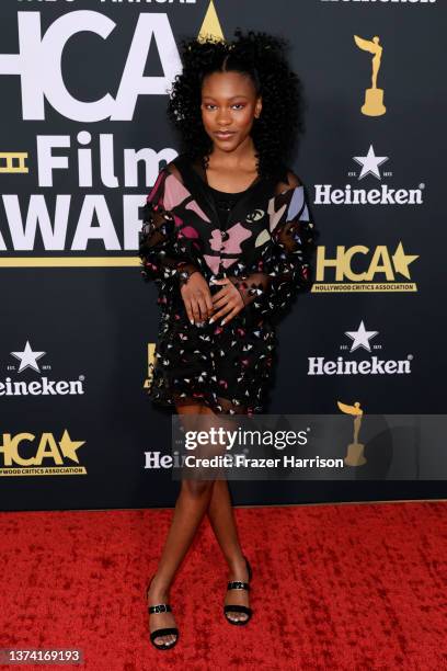 Demi Singleton attends the 5th Annual HCA Film Awards at Avalon Hollywood & Bardot on February 28, 2022 in Los Angeles, California.