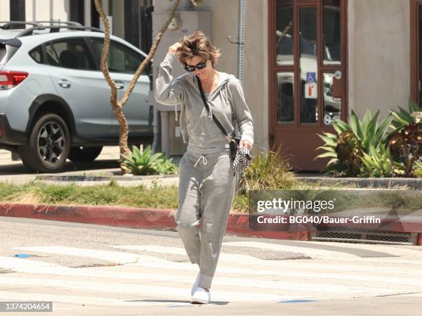 Lisa Rinna is seen on June 30, 2023 in Los Angeles, California.