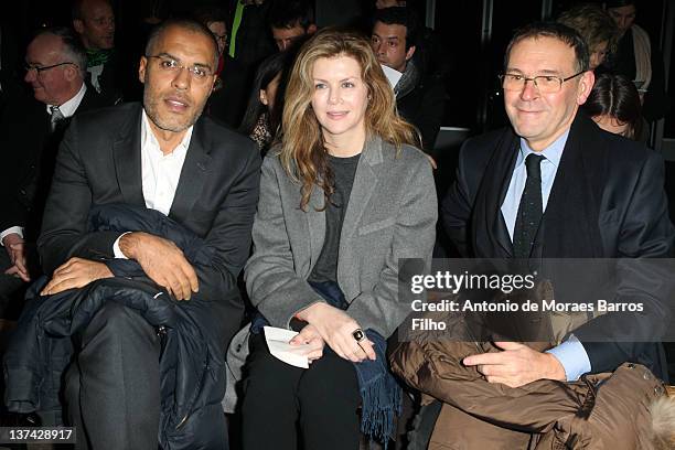 Virginie Mouzat attends the Givenchy Menswear Autumn/Winter 2013 show as part of Paris Fashion Week on January 20, 2012 in Paris, France.