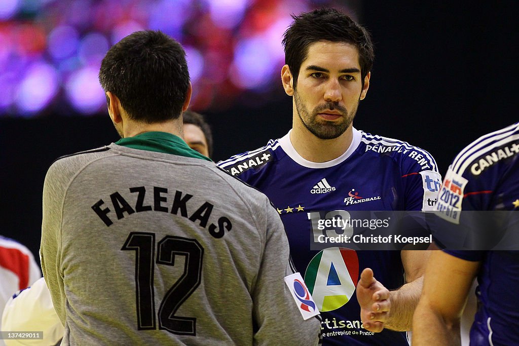 France v Hungary - Men's European Handball Championship 2012