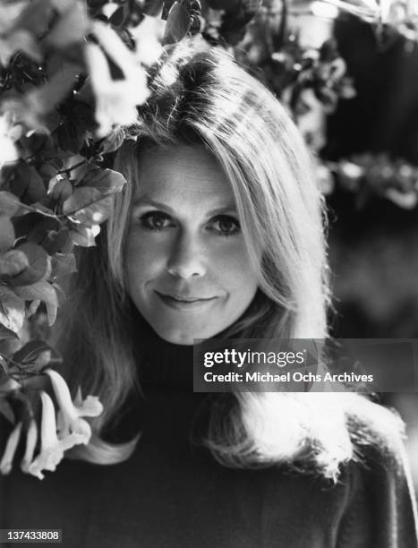 Actress poses for a portrait circa 1972 in Los Angeles, California.