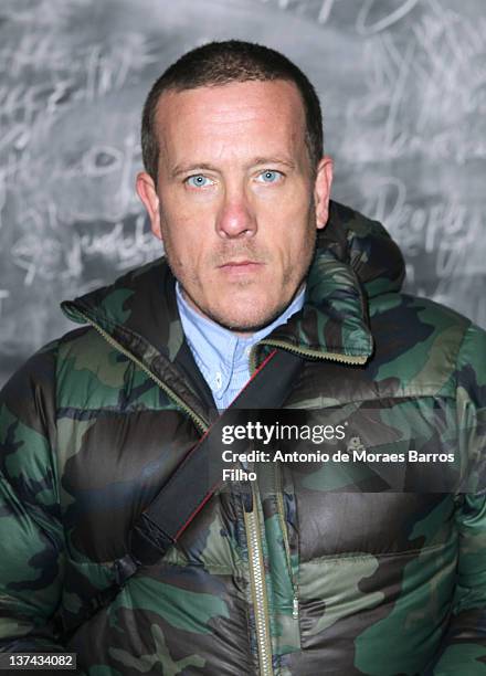 Scott Schuman attends the Yves Saint Laurent Menswear Autumn/Winter 2013 show as part of Paris Fashion Week at La Sorbonne on January 20, 2012 in...