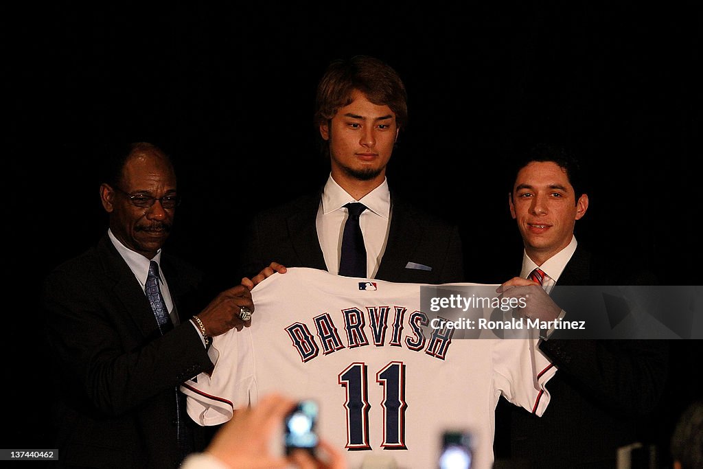 Texas Rangers Introduce Yu Darvish