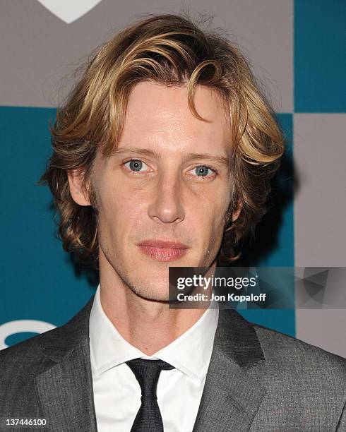 Actor Gabriel Mann arrives at the 13th Annual Warner Bros. And InStyle Golden Globe After Party held at The Beverly Hilton hotel on January 15, 2012...