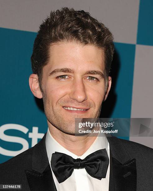 Actress Matthew Morrison arrives at the 13th Annual Warner Bros. And InStyle Golden Globe After Party held at The Beverly Hilton hotel on January 15,...