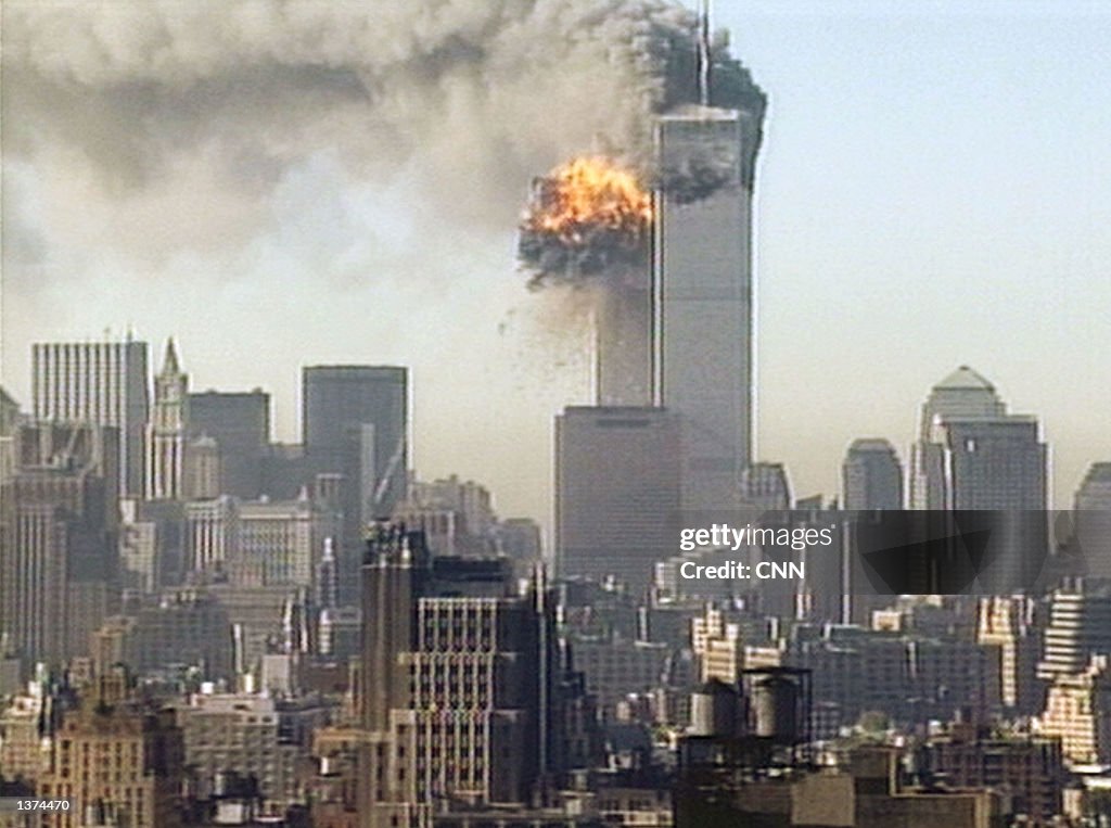 Hijacked Plane Crashes Into The World Trade Center