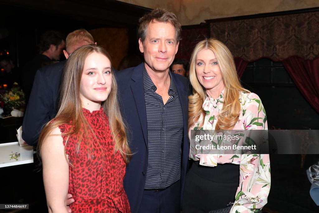 Lily Katherine Kinnear, Greg Kinnear and Helen Labdon attend premiere