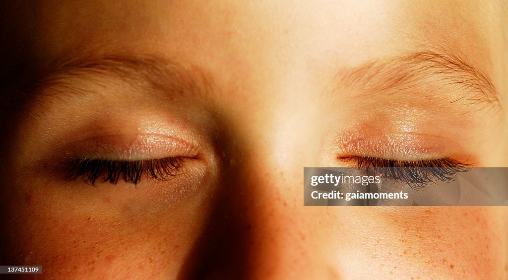 Olhos fechados