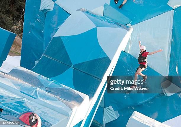 Wipe Out Rocks 36 Winter Wipeout Get Knocked Out Cold! Stock Photos, High-Res Pictures ...
