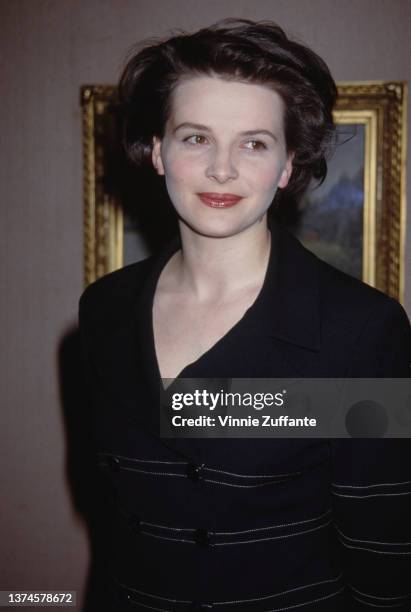 French actress Juliette Binoche attends the 19th Annual Los Angeles Film Critics Association Awards, held at the Bel Age Hotel in West Hollywood,...