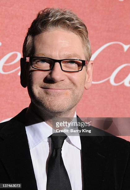 Actor Kenneth Branagh arrives at the 23rd Annual Palm Springs International Film Festival Awards Gala at Palm Springs Convention Center on January 7,...