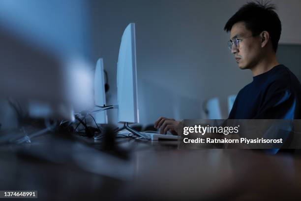 Hard Working Computer Worker Work Hard Play Hard Business Photos and Premium High Res Pictures ...