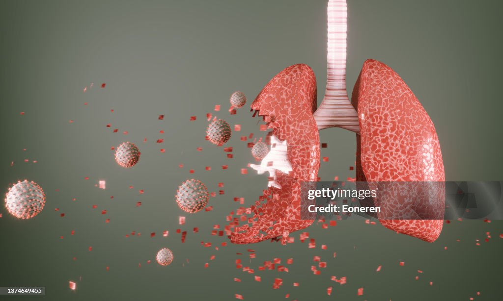 Viruses attacking to human lung