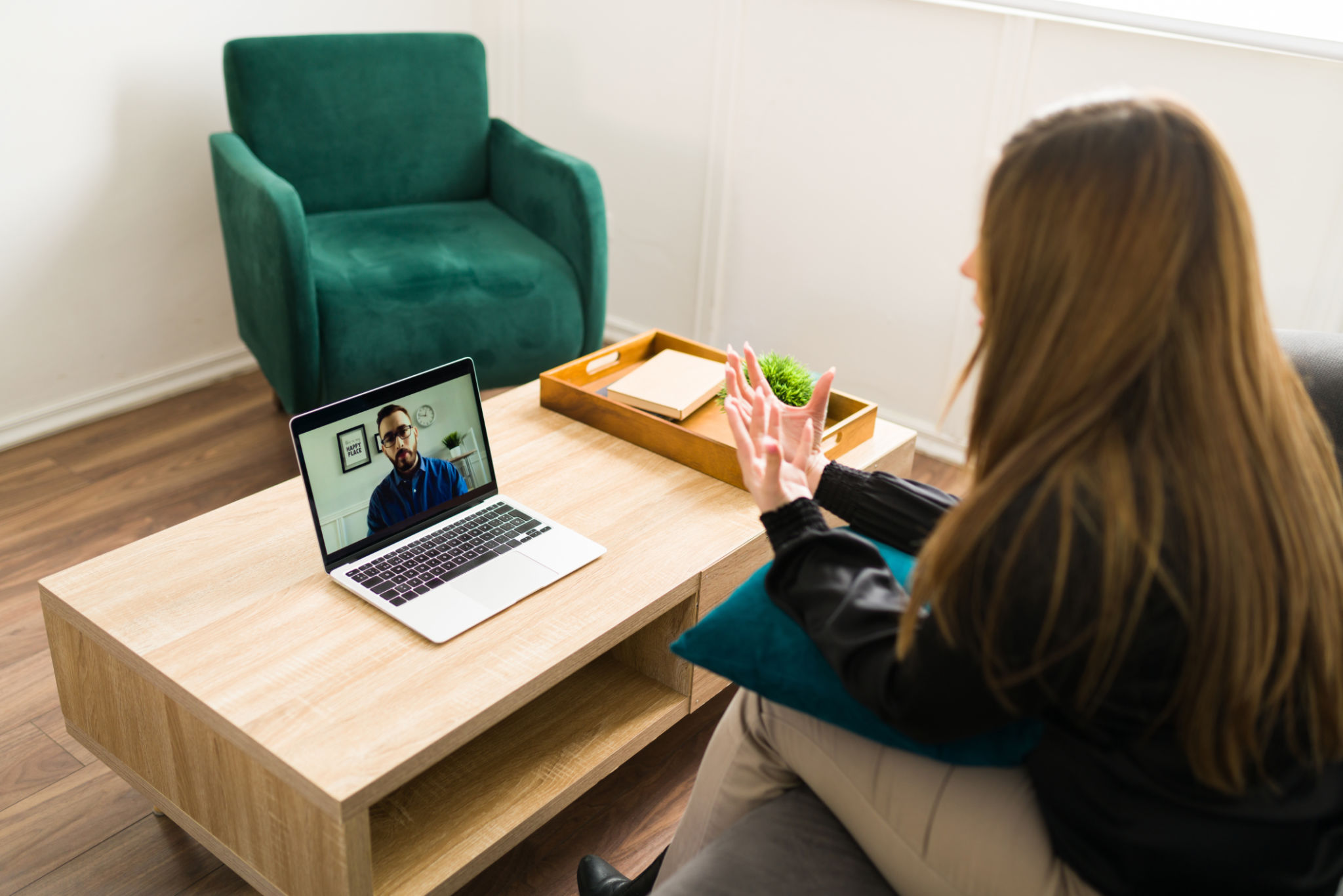 virtual therapy session