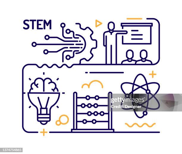 Stem Graphics Students Stem Education High Res Vector Graphics - Getty Images