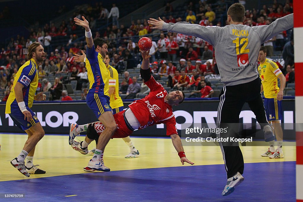 Poland v Sweden - Men's European Handball Championship 2012