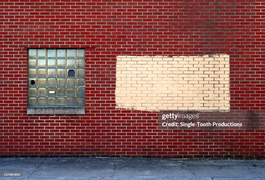 Exterior Brick Wall